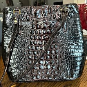 Brahmin Shoulder Bag with Matching wallet and dust bag